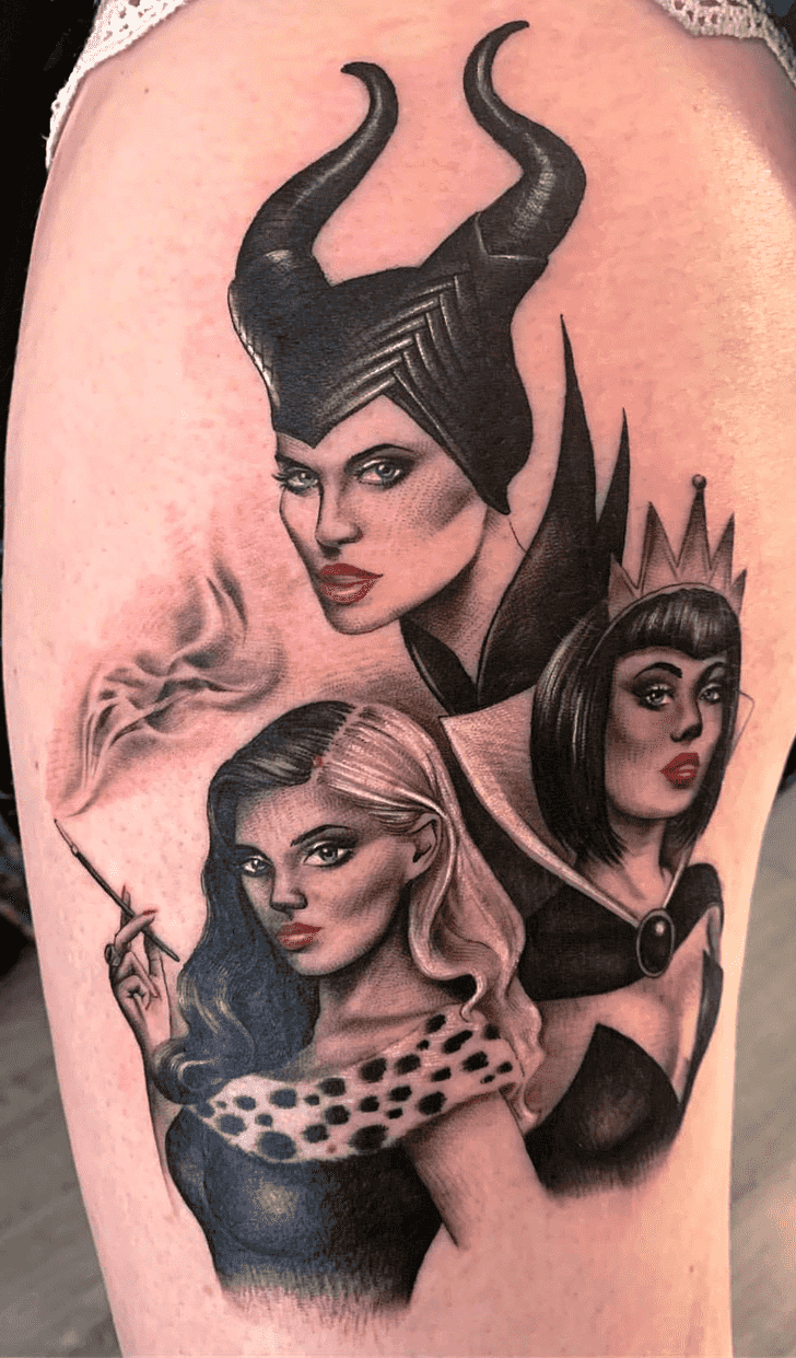 Evil Queen Tattoo Figure