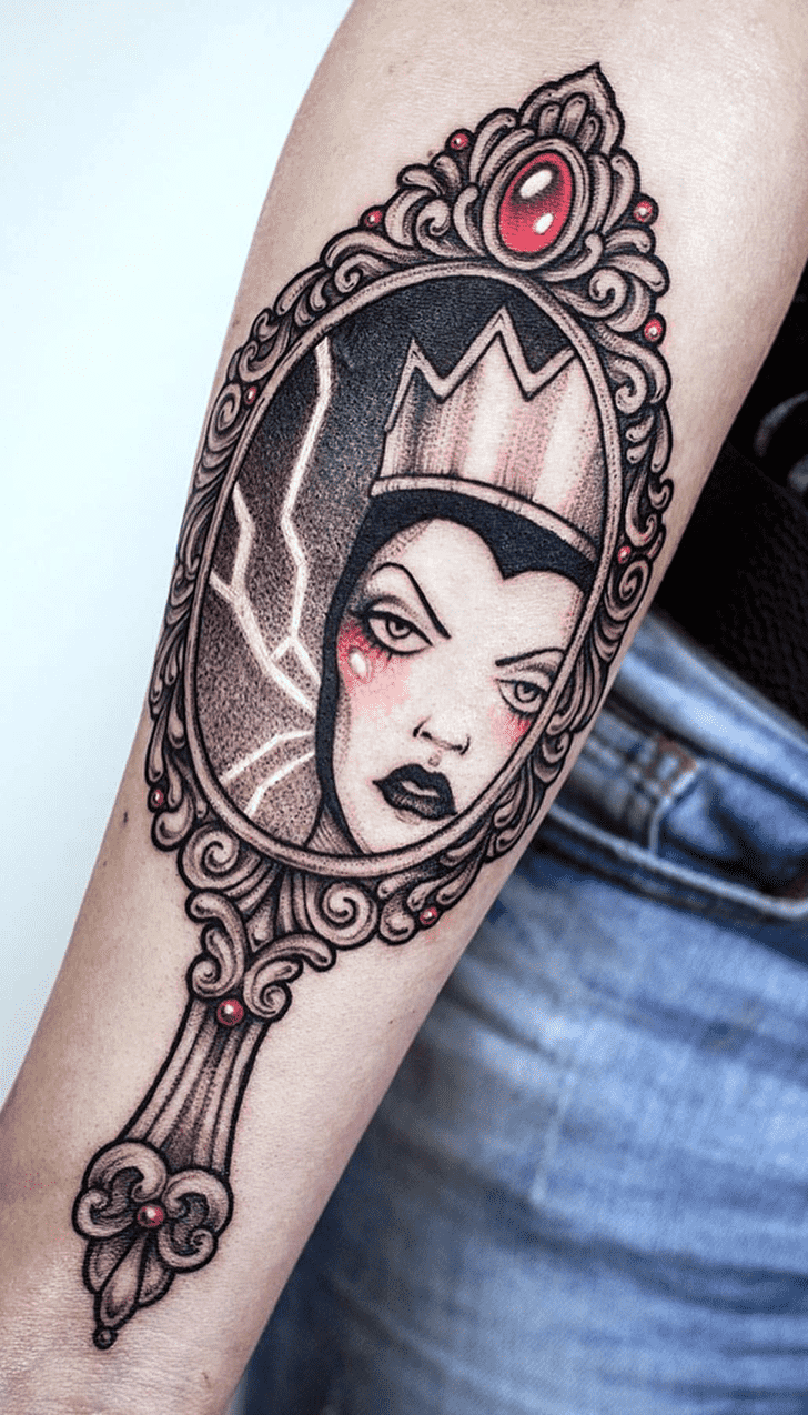 Evil Queen Tattoo Photograph