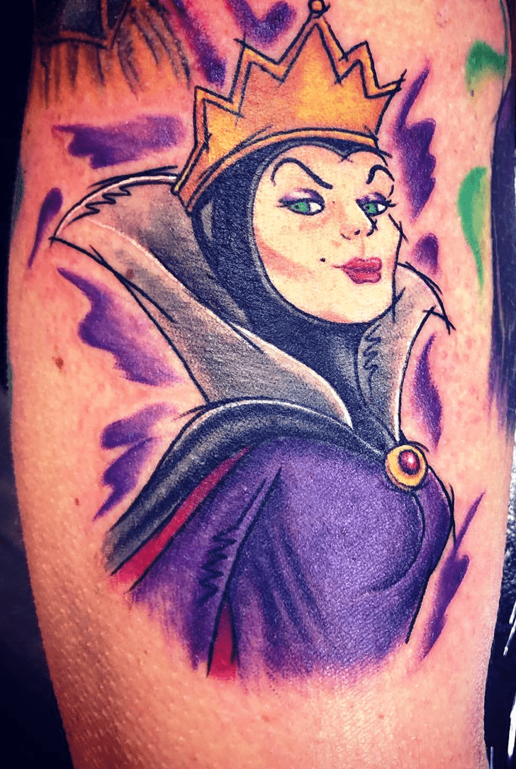 Evil Queen Tattoo Design Image