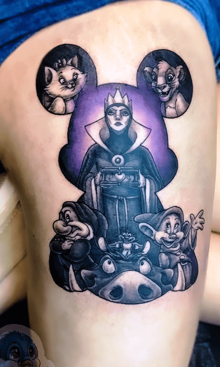 Evil Queen Tattoo Snapshot