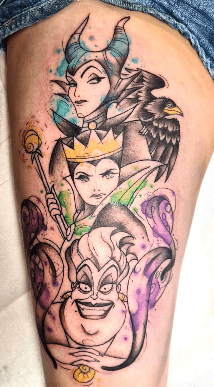 Evil Queen Tattoo Design Image