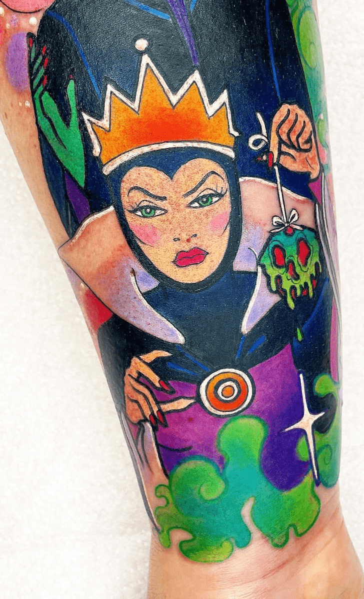 Evil Queen Tattoo Photograph