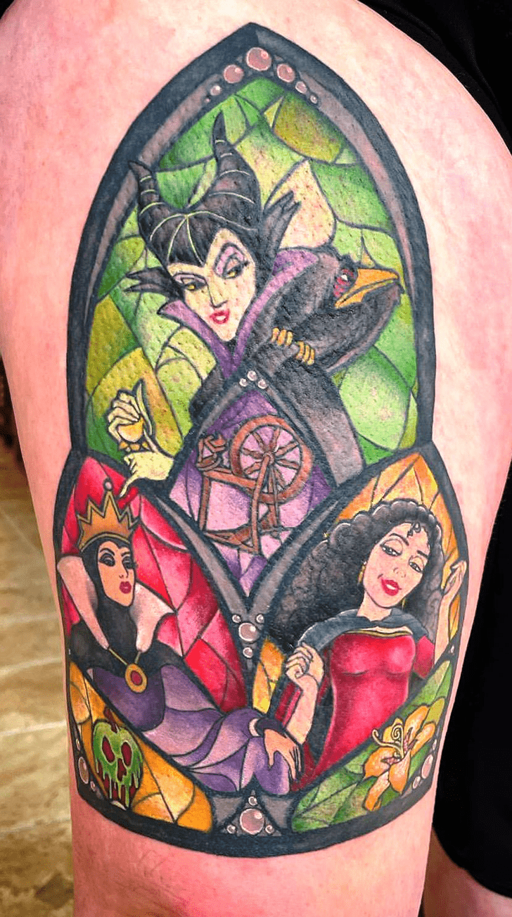 Evil Queen Tattoo Shot