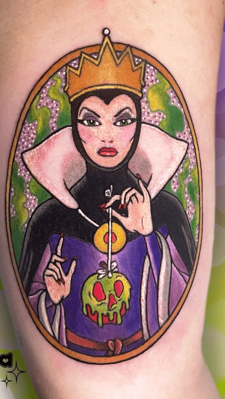 Evil Queen Tattoo Snapshot