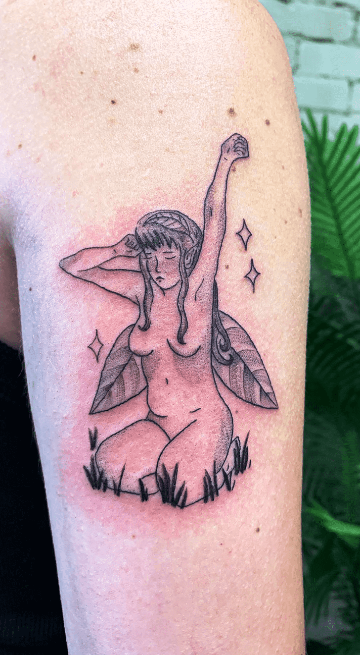 Fairy Tattoo Portrait