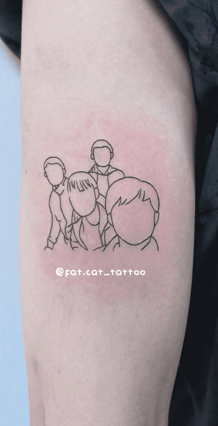 Family Tattoo Figure