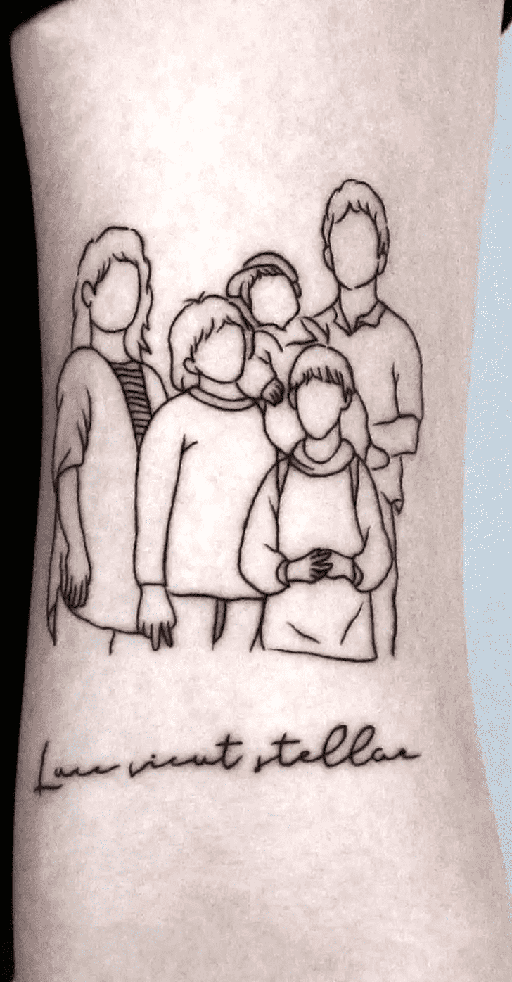 Family Tattoo Photograph