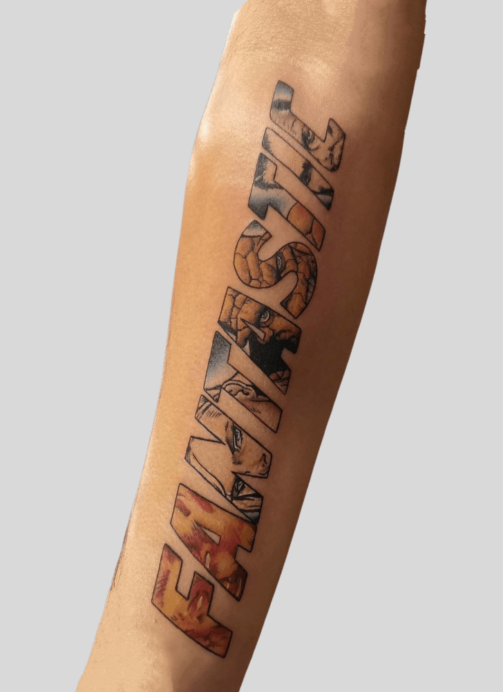 Fantastic Four Tattoo Photos