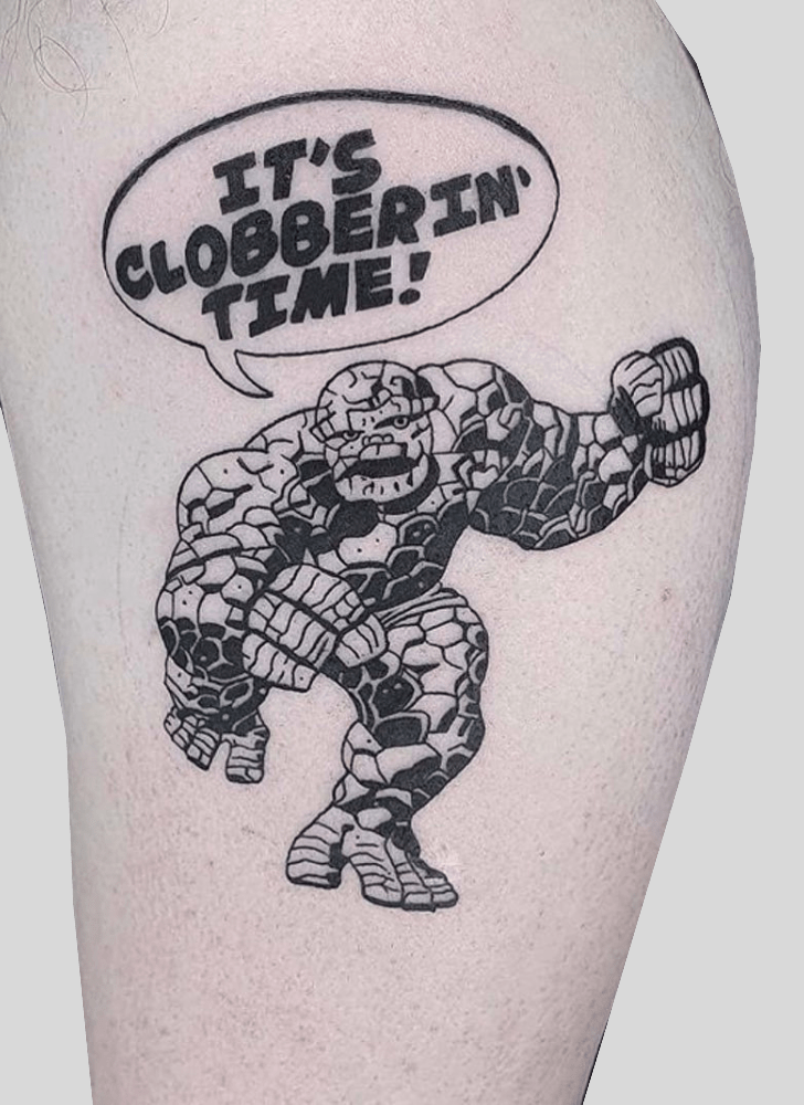 Fantastic Four Tattoo Photograph
