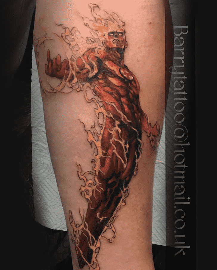 Fantastic Four Tattoo Snapshot