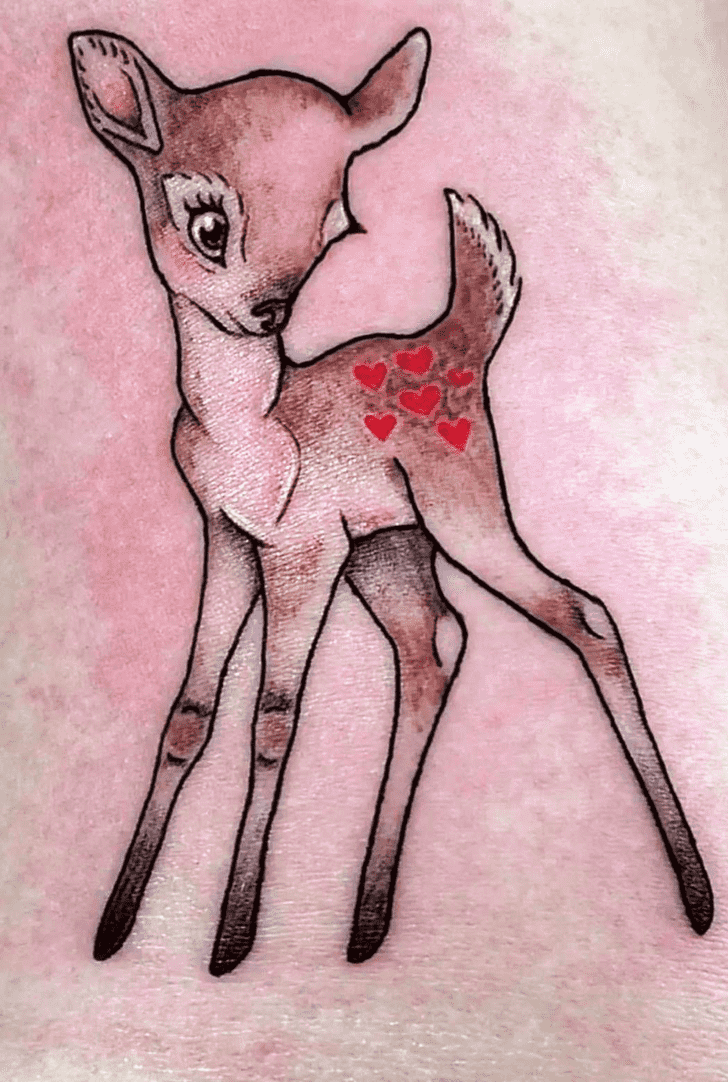 Fawn Tattoo Picture