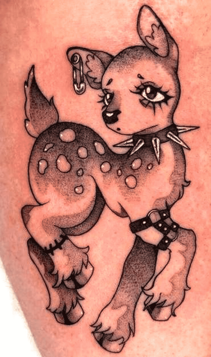 Fawn Tattoo Portrait