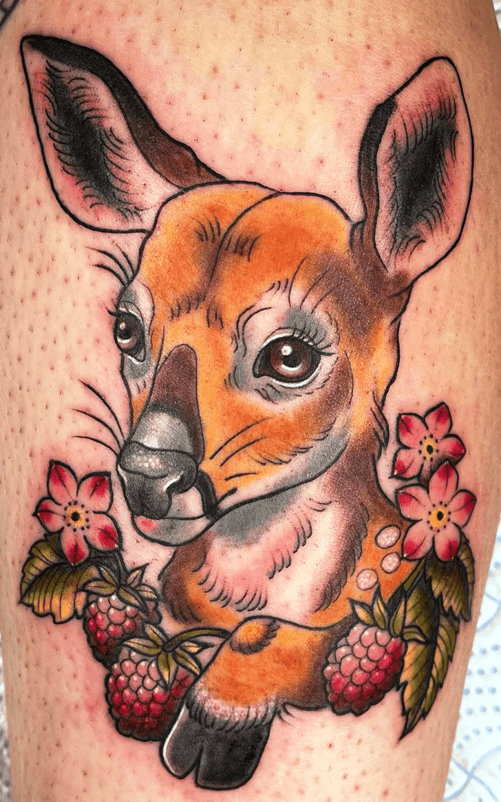 Fawn Tattoo Photo