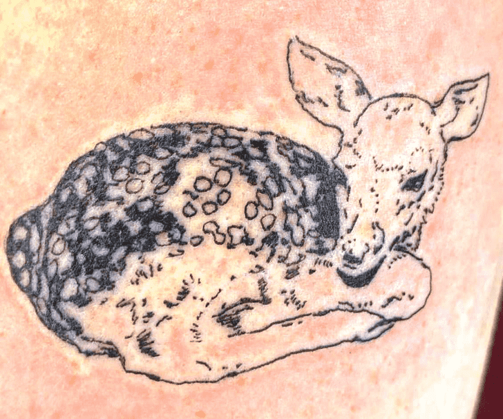 Fawn Tattoo Figure