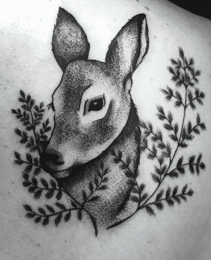 Fawn Tattoo Portrait