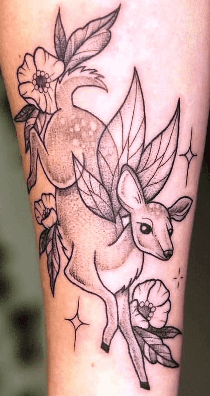 Fawn Tattoo Photo