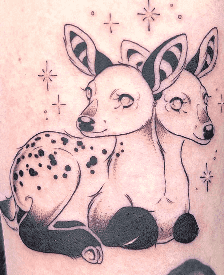 Fawn Tattoo Figure