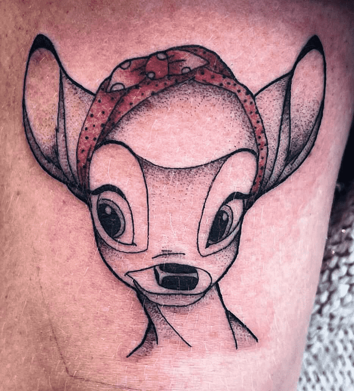 Fawn Tattoo Design Image