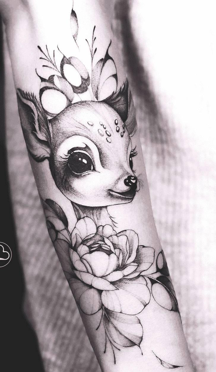 Fawn Tattoo Photos