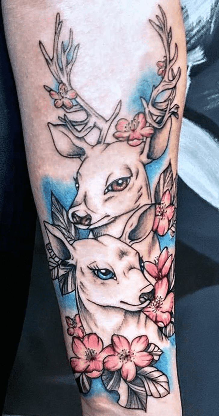 Fawn Tattoo Figure