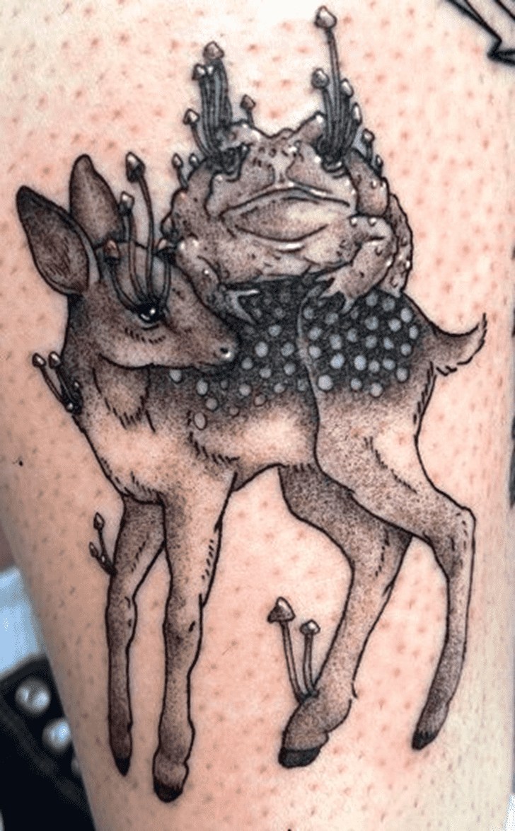 Fawn Tattoo Portrait