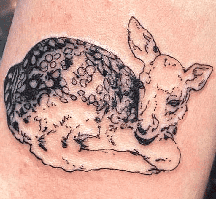 Fawn Tattoo Portrait