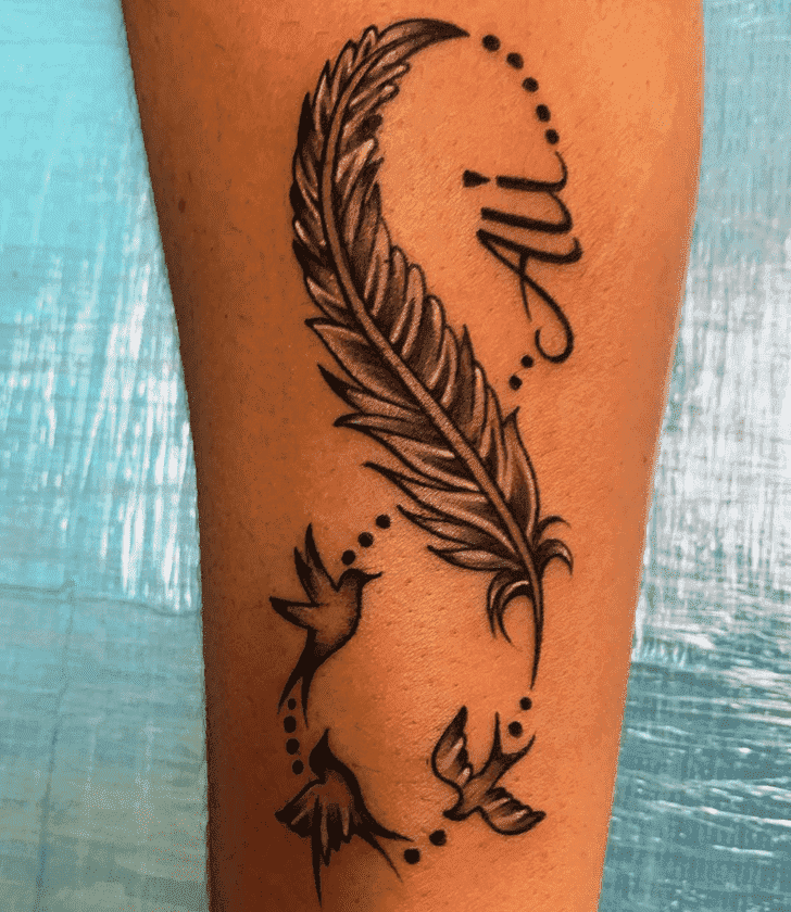 Feather Tattoo Ink