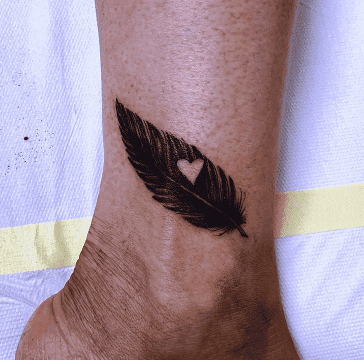 Feather Tattoo Photograph