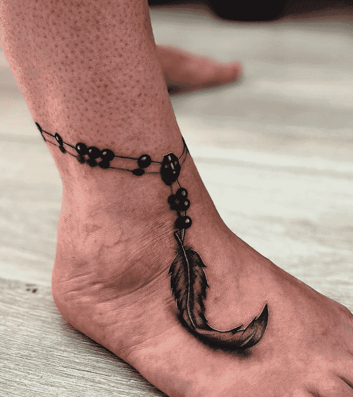 Feather Tattoo Shot