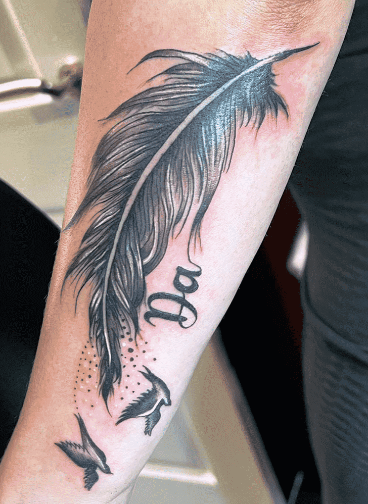 Feather Tattoo Snapshot