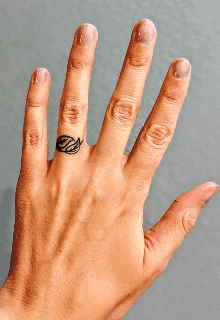 Finger Tattoo Photograph