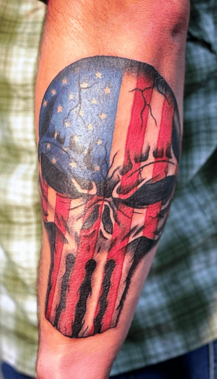 Flag Tattoo Photos