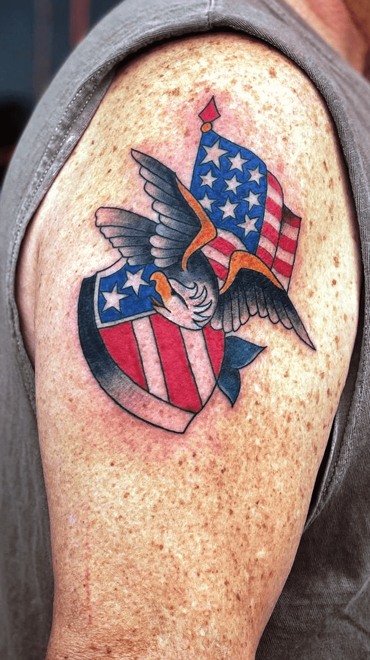 Flag Tattoo Ink