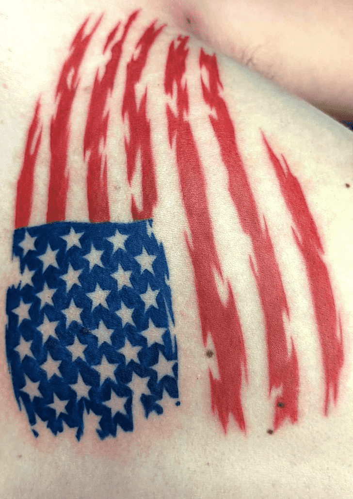 Flag Tattoo Ink