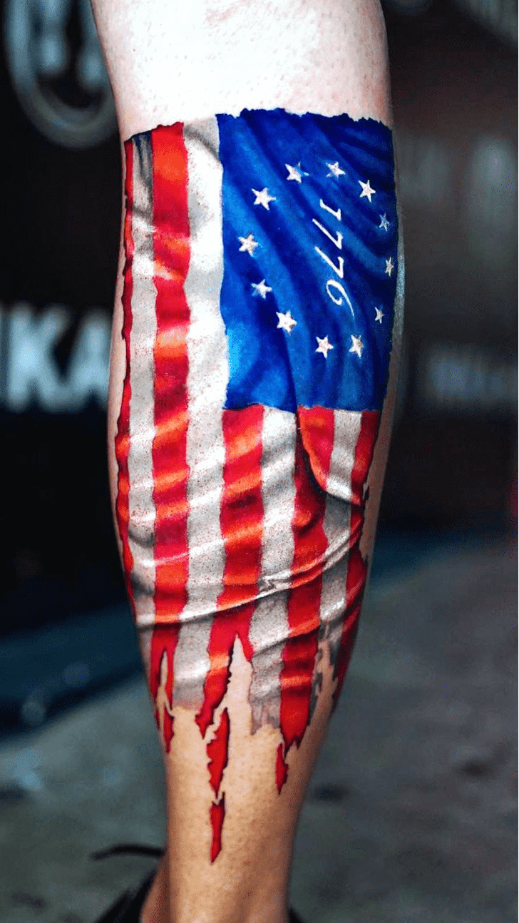 Flag Tattoo Picture