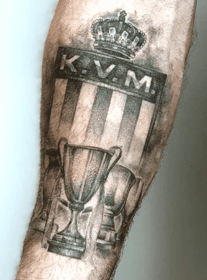 Football Tattoo Photograph