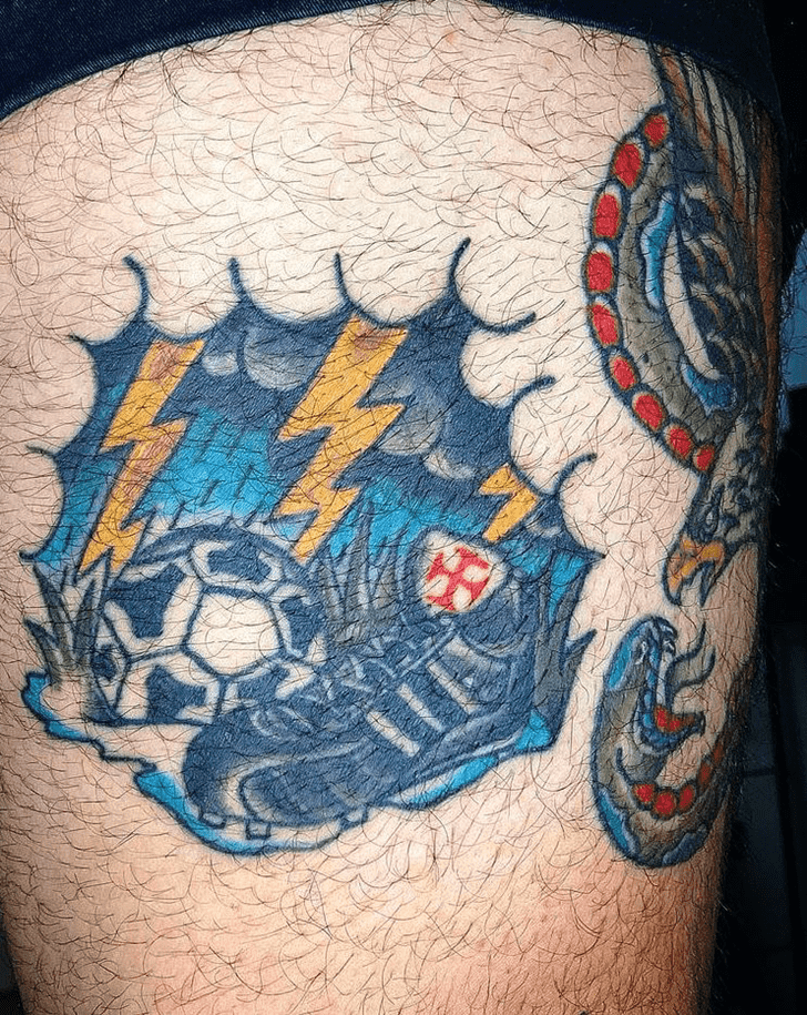 Football Tattoo Snapshot