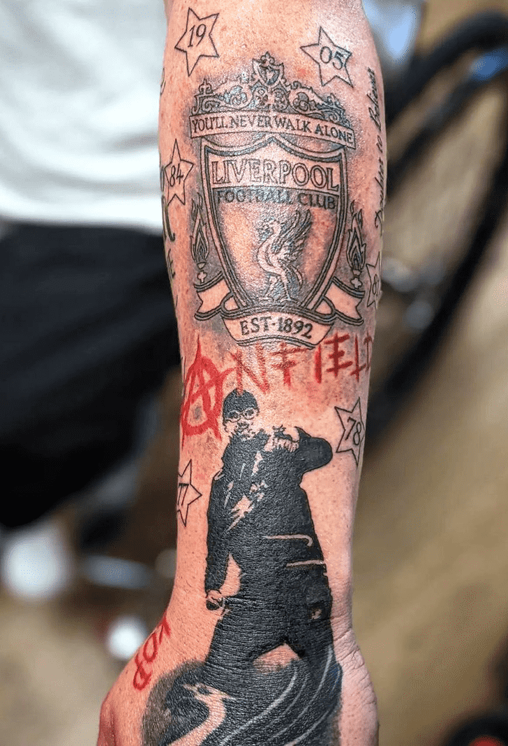 Football Tattoo Picture