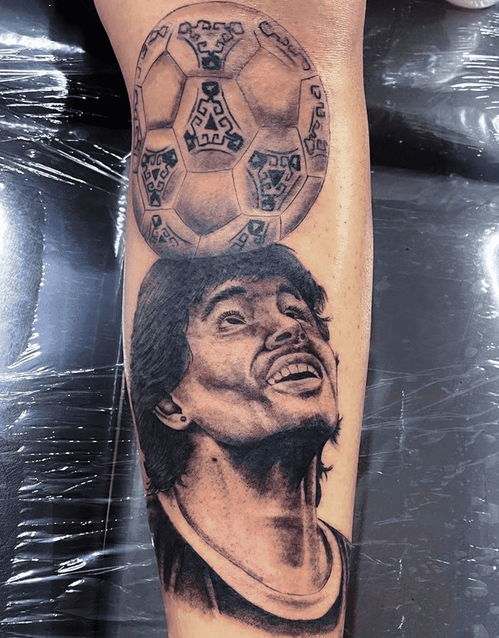 Football Tattoo Photos