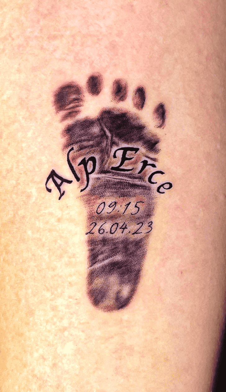 Footprint Tattoo Snapshot