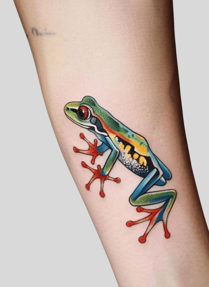 Frog Tattoo Photograph