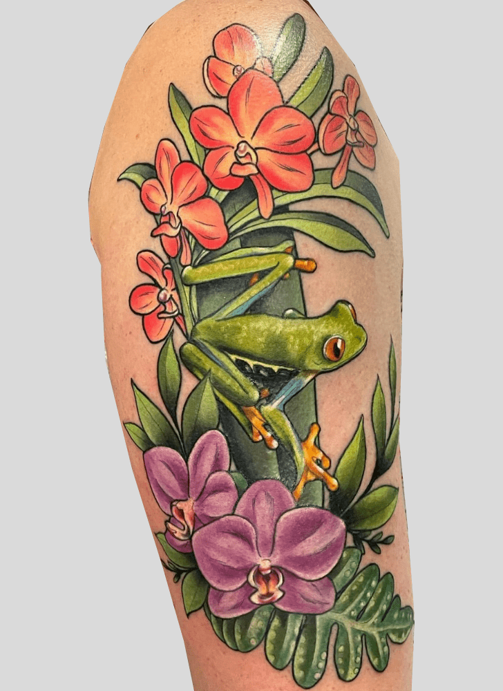 Frog Tattoo Portrait