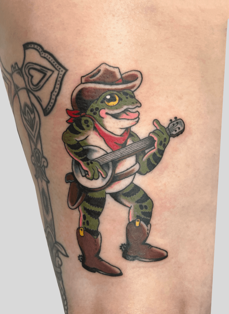 Frog Tattoo Snapshot