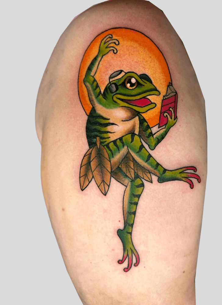 Frog Tattoo Photograph