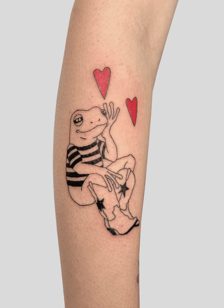 Frog Tattoo Portrait