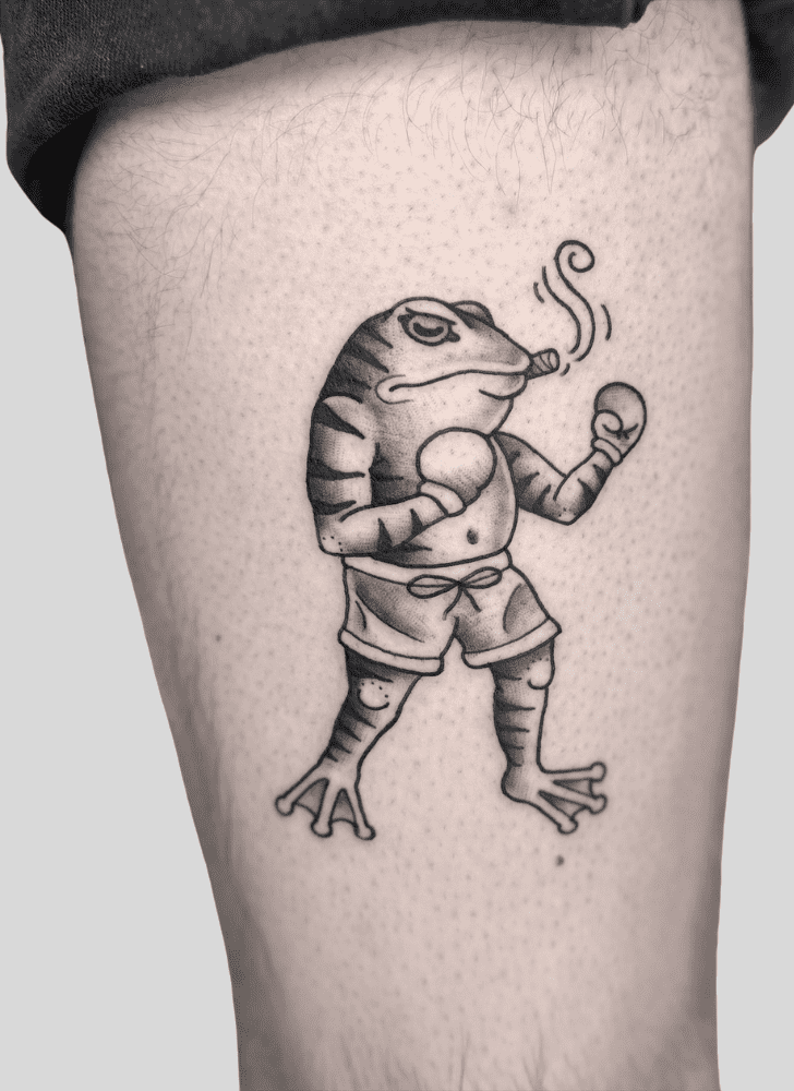 Frog Tattoo Shot