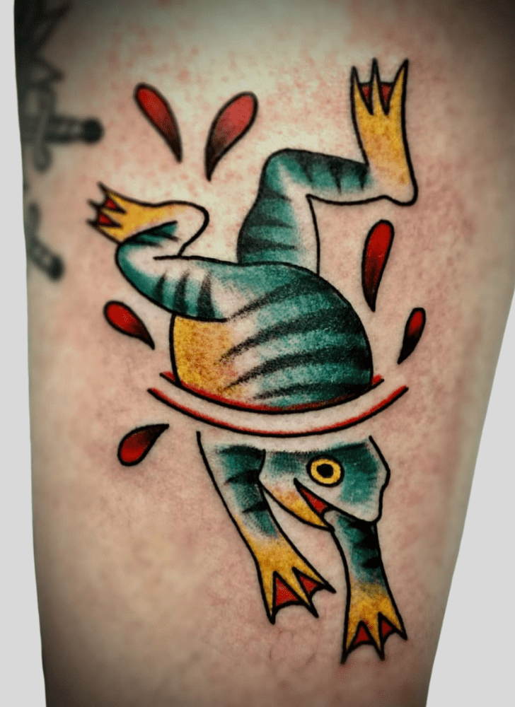 Frog Tattoo Photo