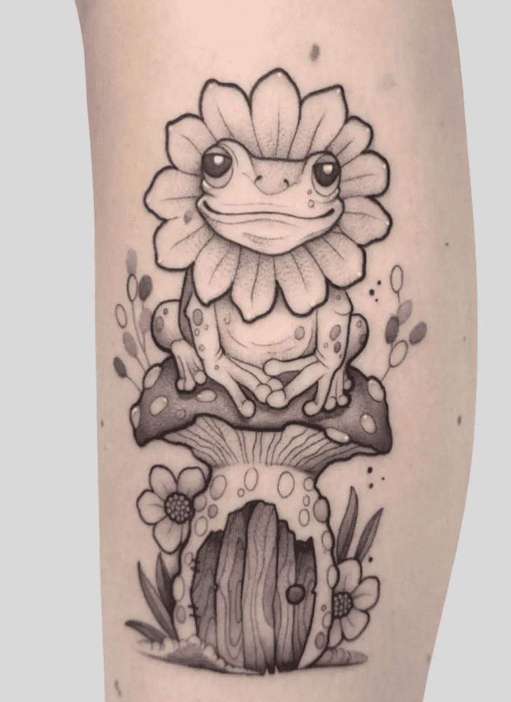 Frog Tattoo Photograph