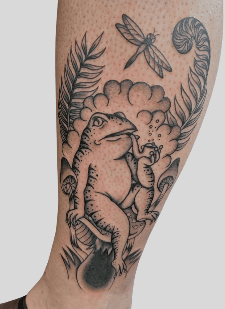 Frog Tattoo Portrait