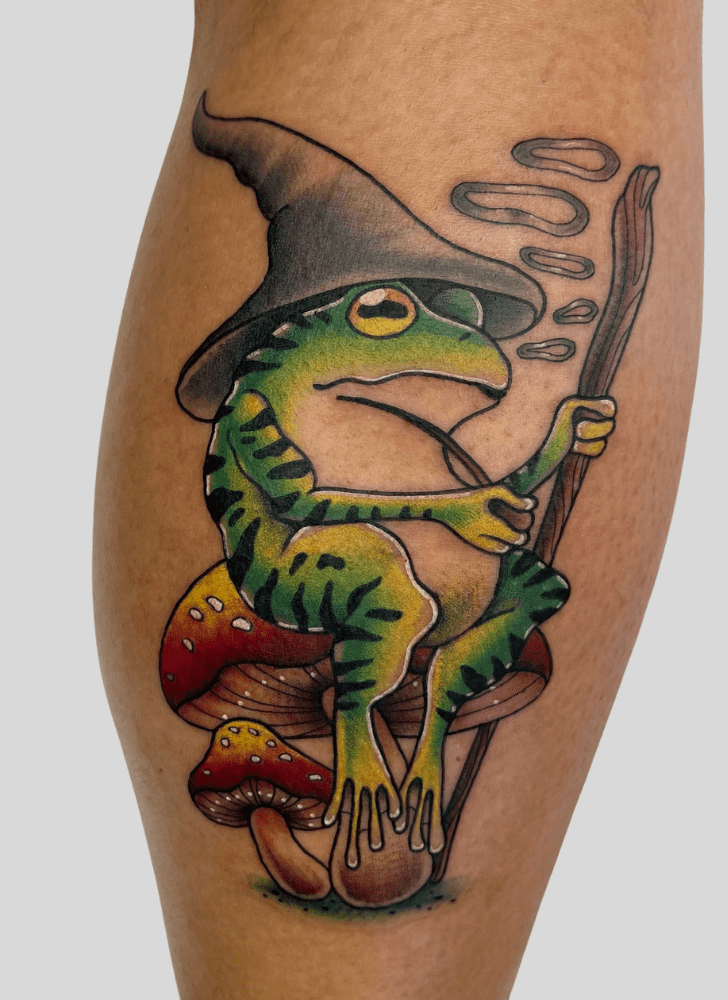 Frog Tattoo Photograph